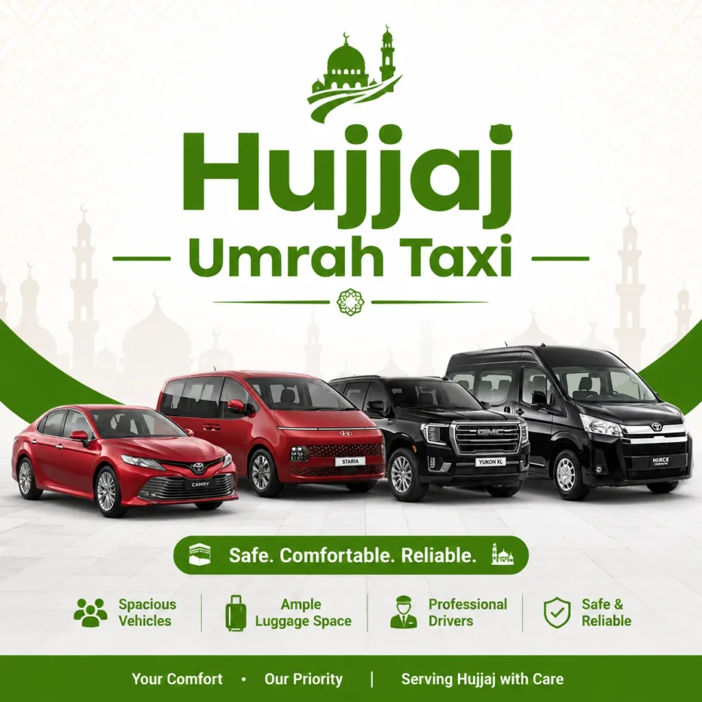 hujjaj umrah taxi 2